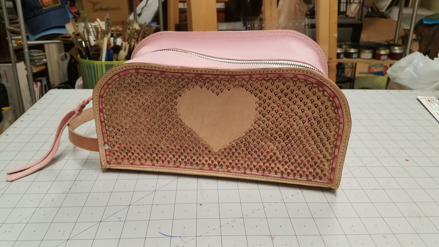 Ladies Leather Travel Bag