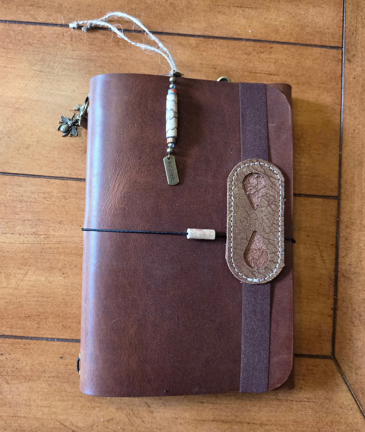Brown Bison Leather A5 Journal