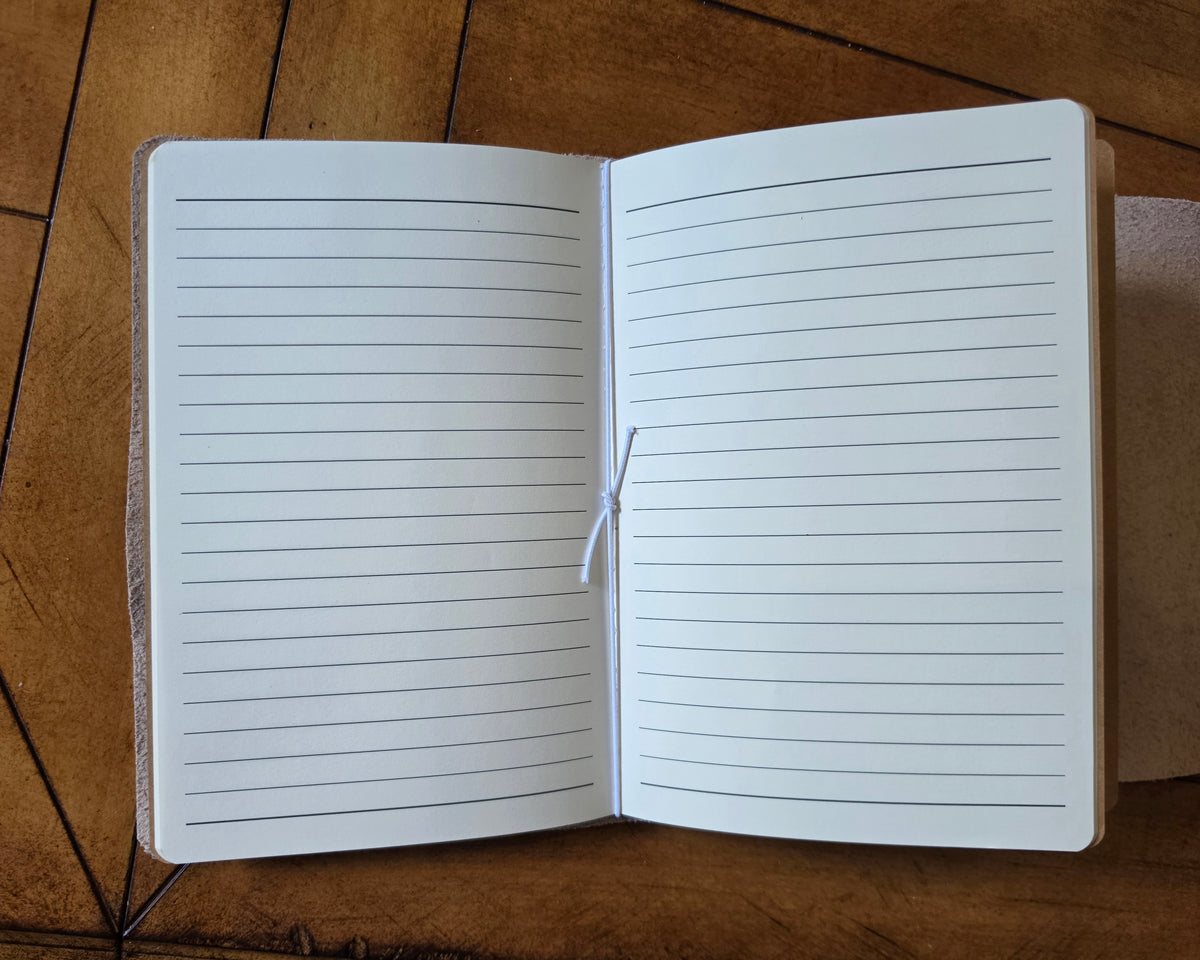 Champagne Gold Textured  Leather A5 Journal