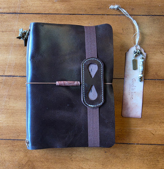 Chocolate Brown Leather A5 Journal (Copy) (Copy) (Copy)