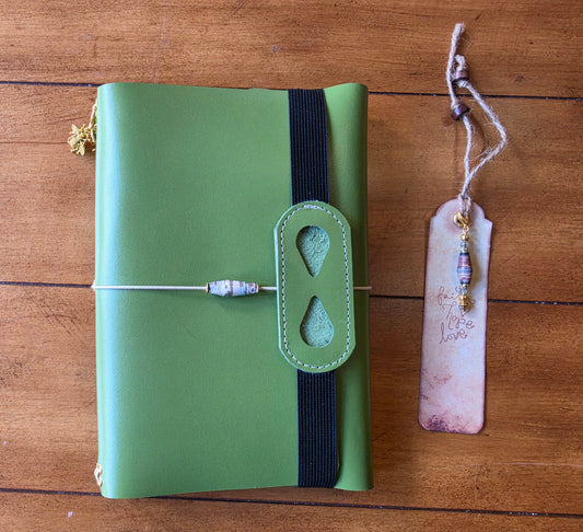 Green Leather A5 Journal (Copy)