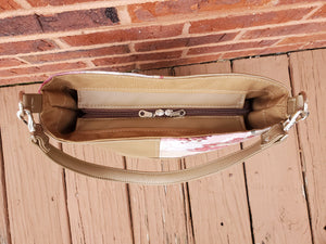 Bonnie Bucket Bag - Taupe & Floral