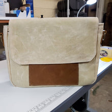 Load image into Gallery viewer, Waxed Canvas Messenger Bag